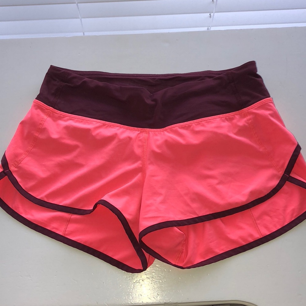 Lululemon speed shorts